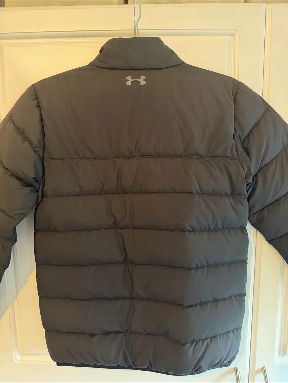 Under Armour Boys Black Quilted Puffer Jacket